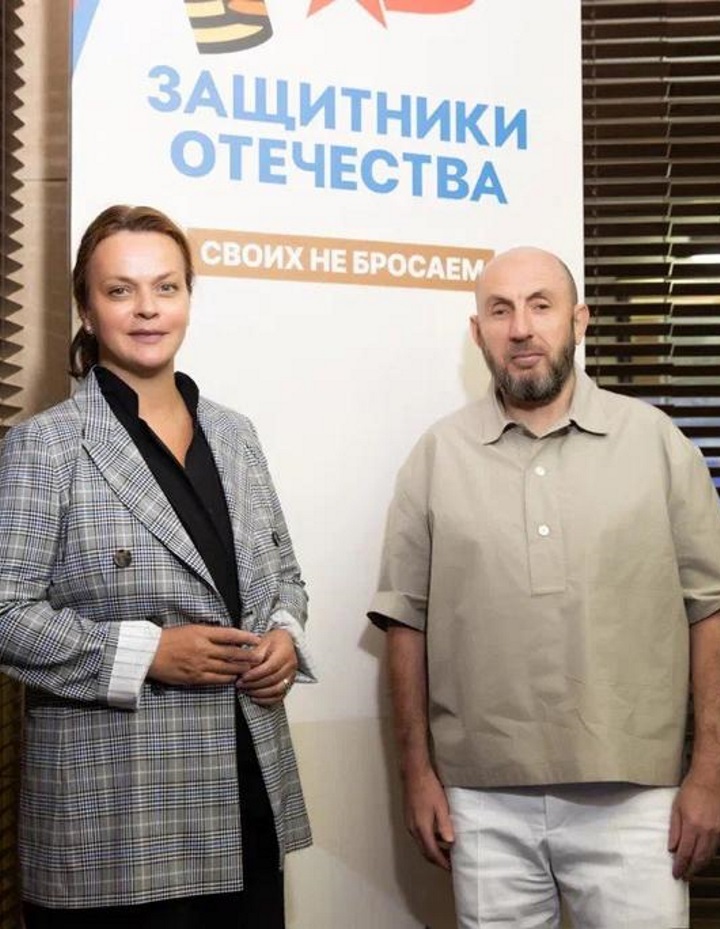 на фото: Владимир Кехман и Анна Цивилева