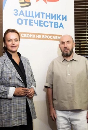 на фото: Владимир Кехман и Анна Цивилева